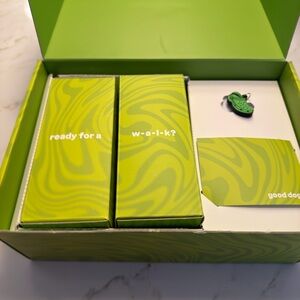 CROCS Green Dog Accessories Set